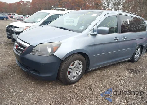 2007 Honda Odyssey Ex-L from USA, damaged, VIN 5FNRL38657B090069